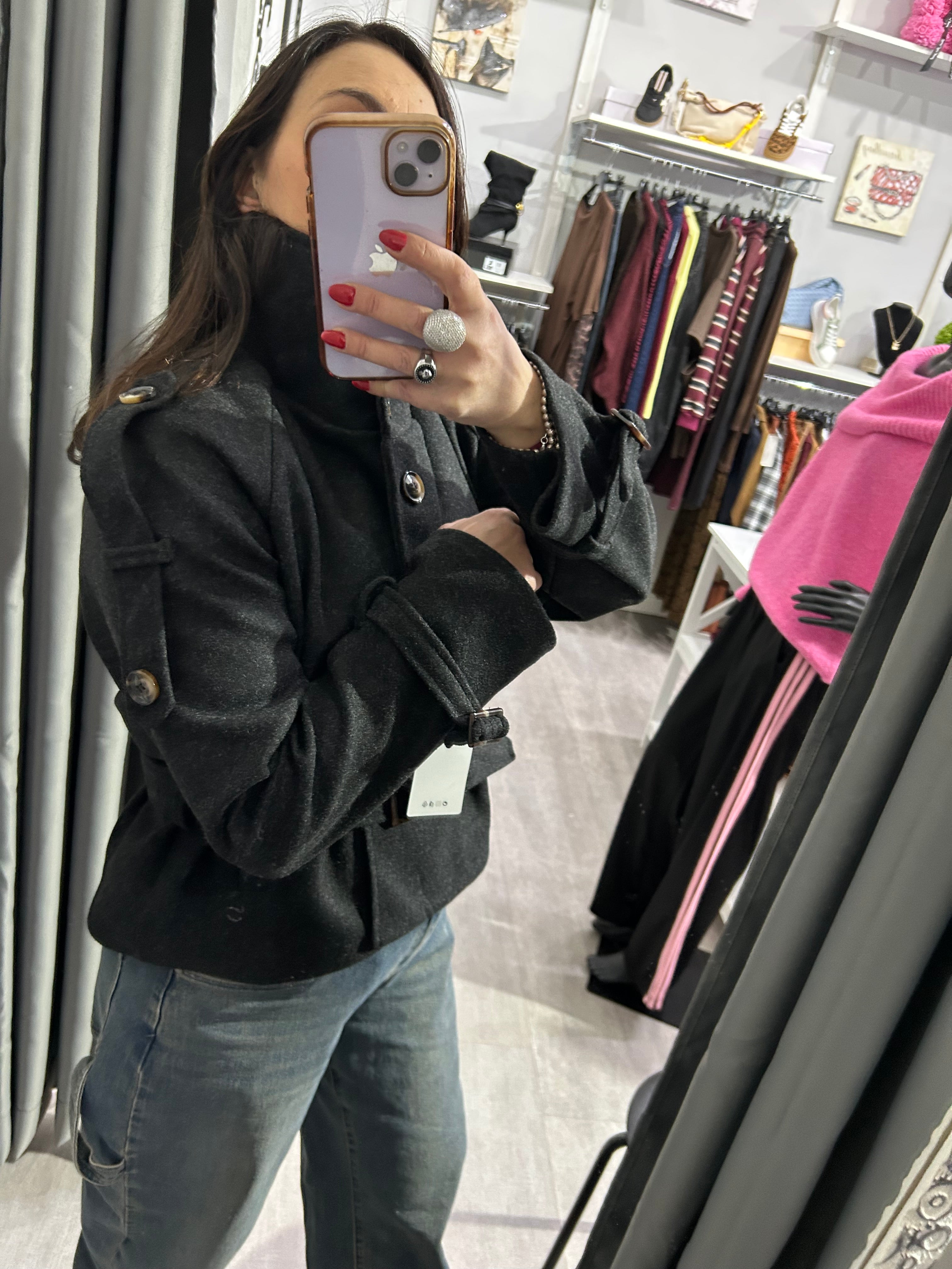 Cappottino collo alto