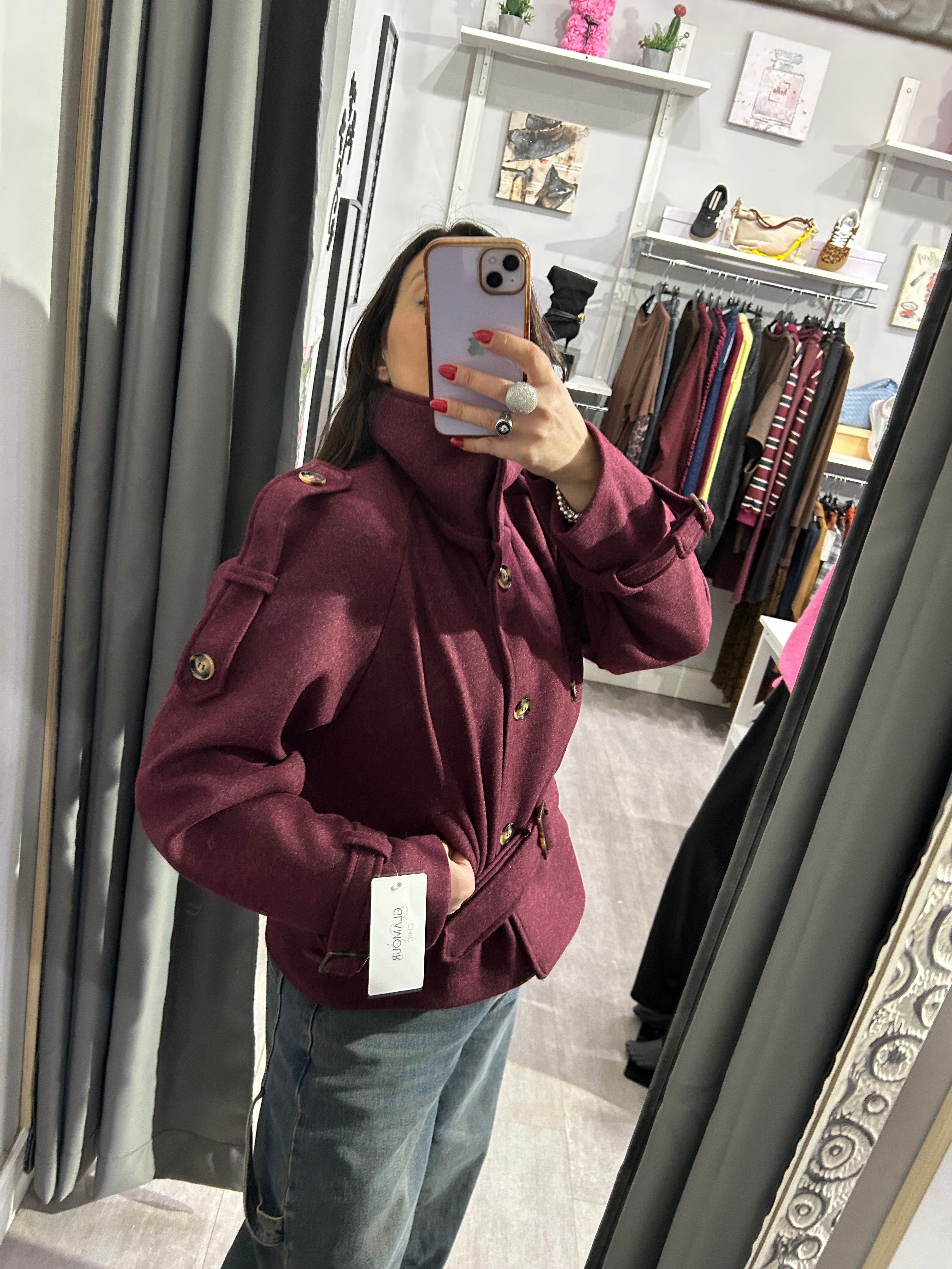 Cappottino collo alto