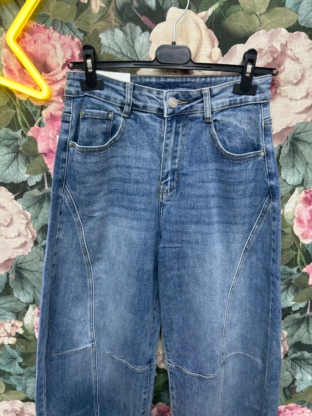 Denim Balloon push uo